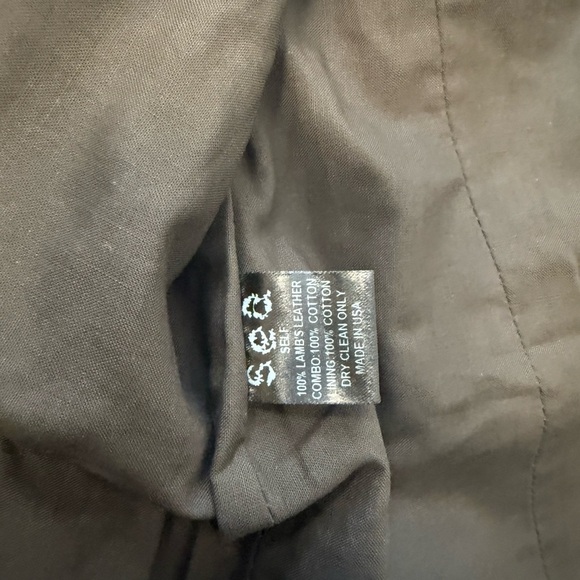 Sea New York NWT size 2 Black Textured Leather Vest- retails 710 US - Picture 11 of 14